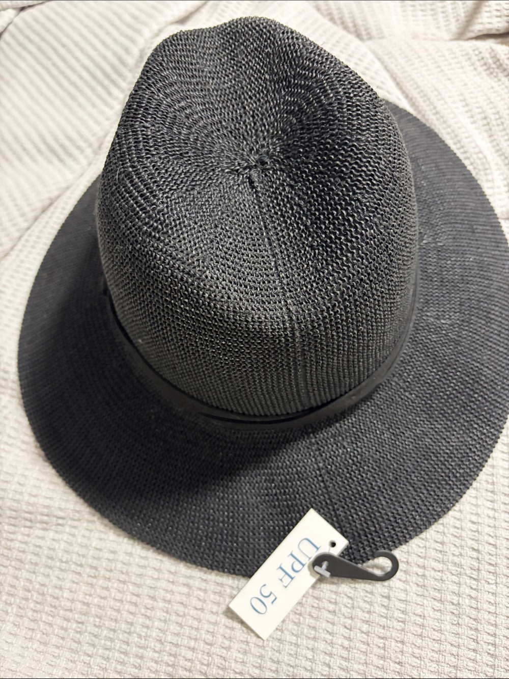 Wyeth by Todd Magill Black Woven Wide-Brim Hat